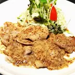 ポークソテー 120g  おきらく特製ソース（おきらく食堂 西横浜店）