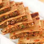 Aloo keema nan（ゴクルインドレストラン福大前Gokul Indianrestaurant）