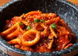 イカ炒めビビンパ(おかず3品・スープ付き)（韓国料理専門店「ククク」大島店）