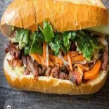 BÁNH MÌ THỊT NƯỚNG - 焼豚肉バインミー(SAM QUAN 亀有)