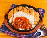 パスタ&チキンカツミートチーズ(がっつりパスタ満腹亭)