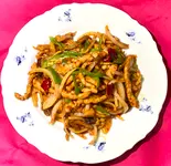 辣子肉絲(中華料理 万里)