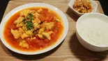 トマト卵炒めセット（王氏食堂）