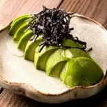 アボカド塩昆布 avocado salt kelp（韓国冷麺専門店良家）