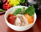 【出汁香る】<3種入り>海鮮のお茶漬け(漬けいくら、炙り真鯛、漬けまぐろ)（出汁香る・京茶漬け専門処まみれ 心斎橋店）