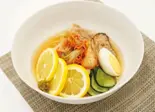 ゆずレモン冷麺（和牛焼き肉にくまるホルモン館）