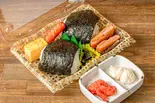 明太子、ツナマヨのセット(新宿秀吉)