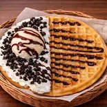 オレオチョコレートバニラアイス（ピザ＆ワッフル バスターズ (PIZZA＆WAFFLE BUSTERS)）
