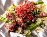 牛ハラミのタレ焼き（鉄板居酒屋 お好みキング）