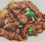 ラム肉のクミン炒め（本格中華料理 東盛軒）