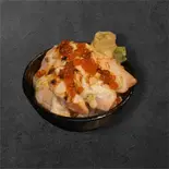 炙りサーモンいくら(富安 和食丼ぶり 住吉大社店)
