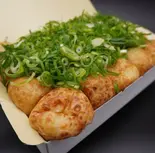 ネギかけ たこ焼き20個 Takoyaki with Gren Onions 20 Pieces（あずまや祐天寺店）