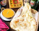 エビカレーナンセット Shrimp Curry Naan Set（プラシッダ桜山店）