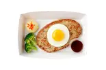 エッグハンバーグS(単品)（びっくりドンキー 箱崎店）