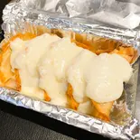 じんちゃんの豚餃子にチーズ(地鶏食堂じん.日赤通り)