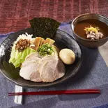 全部のせ 魚介×豚骨の極太つけ麺(麺200g)（魚介と豚骨のWスープが決め手！ つけ麺 総本山 無双 博多店）