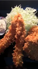 海老フライ・ヒレカツ盛(とんかつ かつ祐)