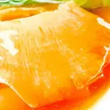 フカヒレの煮込み/Braised superior sharks fin in brown sause(中華料理 龍門)