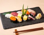 おやじにぎり9貫(三代目てんぐすし明石)