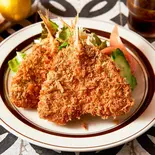 昼限定|dancyu掲載アジフライ定食 Fried Horse Mackerel Set Lunch（森下で50年続く洋食屋 カフェレストラン鍵）
