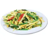 タケノコニンニク炒め Măng trúc xào tỏi（ベトナム料理SENHONG大久保店）