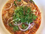 トムヤムラーメン(赤)（パクチリ）