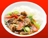 牛バラ肉かけご飯(梅蘭 六本木ヒルズ店)