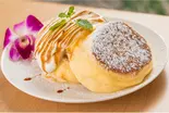 メープルクリーム スフレパンケーキ(3枚)（PancakeHouseHoiHoi 栄本店）