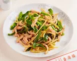 豚肉とピーマンの炒め物 Pork ＆ Bell Peppers Stir-Fry（香港楼）