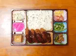 メンチカツ弁当(デミグラスソース)（阿蘇美）