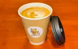 ホット カフェラテ（鈴家-suzuya- 米粉ベビーカステラとコーヒー）