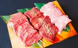人気の二郎セット（炭火焼ホルモン焼肉専門店 ホルモン二郎）