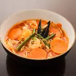 地中海風 トマトスープパスタ（Iron Kitchen）