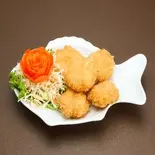 海老のすり身揚げトードマンクン3個)GratedandFriedShrimp3Pทอดมันกุ้ง(スマイルタイランド千歳烏山店)