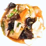 白菜ときくらげ炒め【白菜炒木耳】(中華料理 聚楽園)