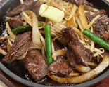 牛ハラミのガリバタ焼き（良心的大衆酒場 鶴亀八番 永福町店）