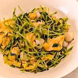豆苗の玉子炒め（本格中華エクスプレス(旧上海エクスプレス駒沢店)）