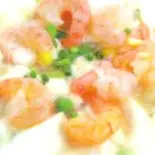 エビと豆腐煮込み(けいぐん飯店)