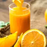 オレンジOrange juice（KHUKURI CURRY＆CAFE INDIAN NEPALI RESTAURANT）