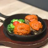 ハンバーグ丼(3個入り)・スパイシートマトソース（牛肉Labo）
