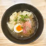 塩エビワンタンメン（三日月ラーメン）