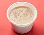 ごま豆乳スープ Sesame Soy Milk Soup（東京冷麺スタンド 国分町2丁目店）