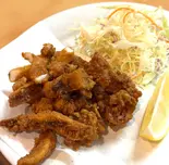 イカゲソ唐揚げ（台湾料理 萬福来）