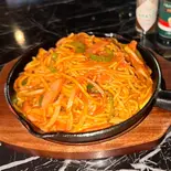 鉄板ナポリタン（CAFE＆DINING Ruby's）