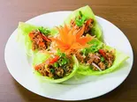 豚挽肉とレモングラスのレタス包み/Spicy Pork wrapped in Letuce（アジアティーク 立川店）