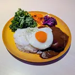 自家製ハンバーグのロコモコ（Cafe＆Bar Daisy）