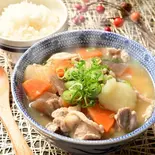 スタミナ豚汁+ご飯セット（佐藤とん汁店 本店）