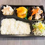 エビマヨと豚肉とキクラゲ炒め(ライスおお盛り無料)（和之味）