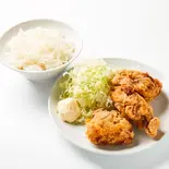 唐揚げ定食（唐揚げ達侍）