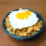 エッグケバブ丼【R】 Egg Topping Kebab Don（ロイヤルケバブハウス）